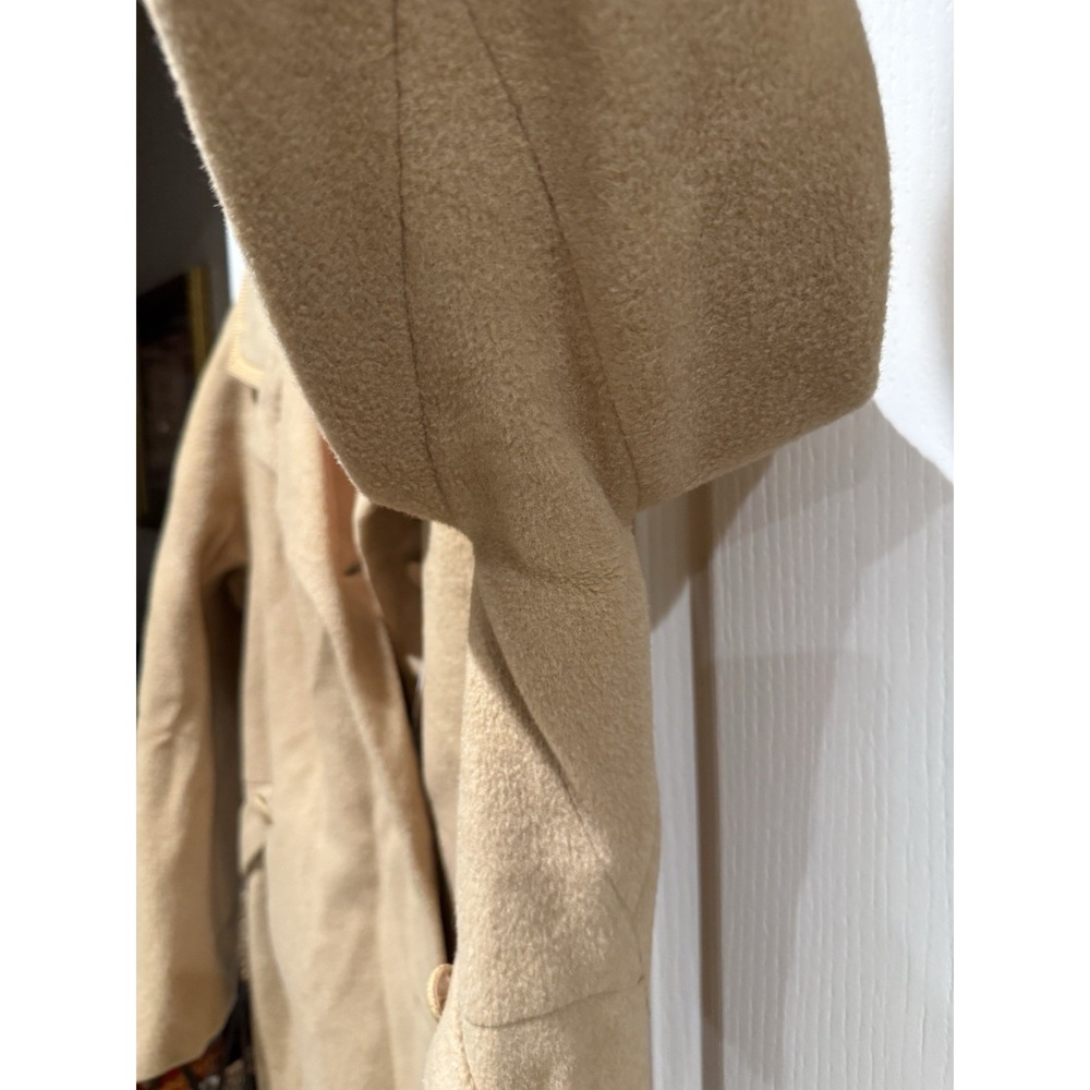 Ladies 100% Camel Hair 400 Coat Vintage Country Tweeds Size Tag Gone. I Think XL - Picture 14 of 16